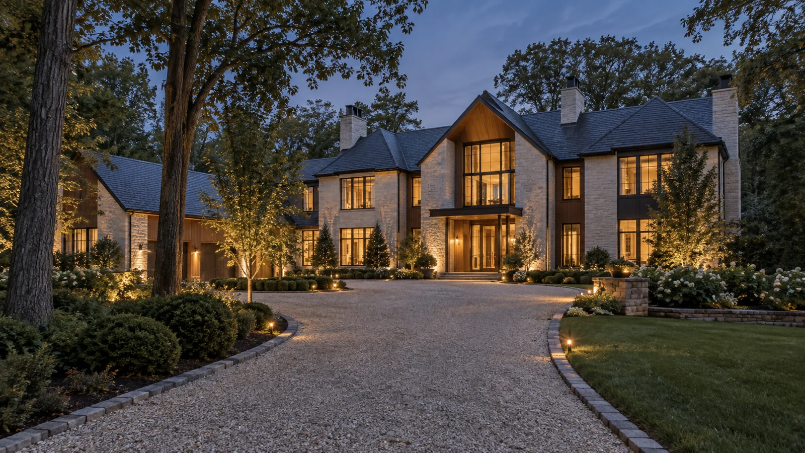Concept rendering of Alpine-inspired estate living